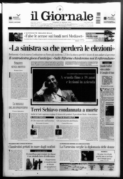 Il giornale : quotidiano del mattino